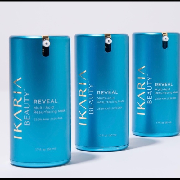 IKARIA Beauty Reveal Multi-Acid Resurfacing Mask  with 5 unique Acids & extracts - Picture 7 of 9